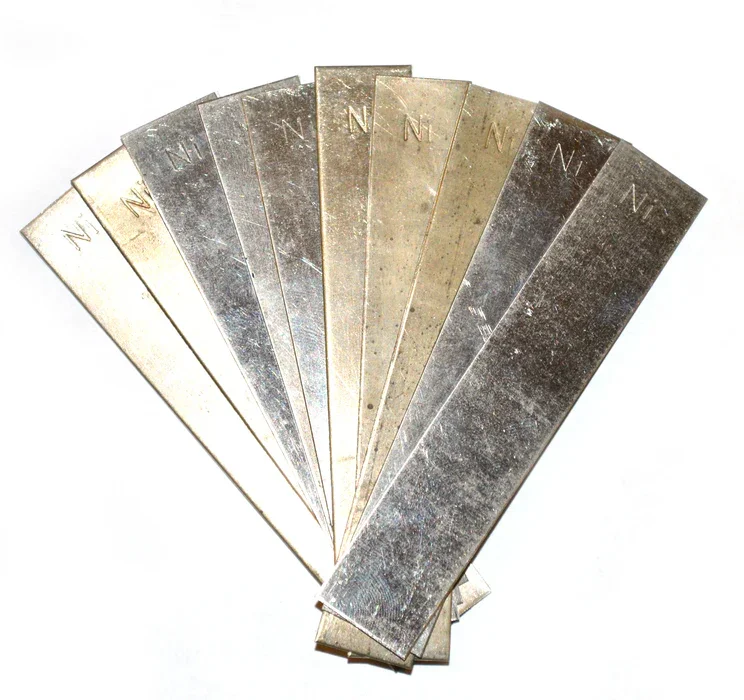 ELECTRODE STRIPS FOR STUDENT CELLS 100 X 19MM - NICKEL