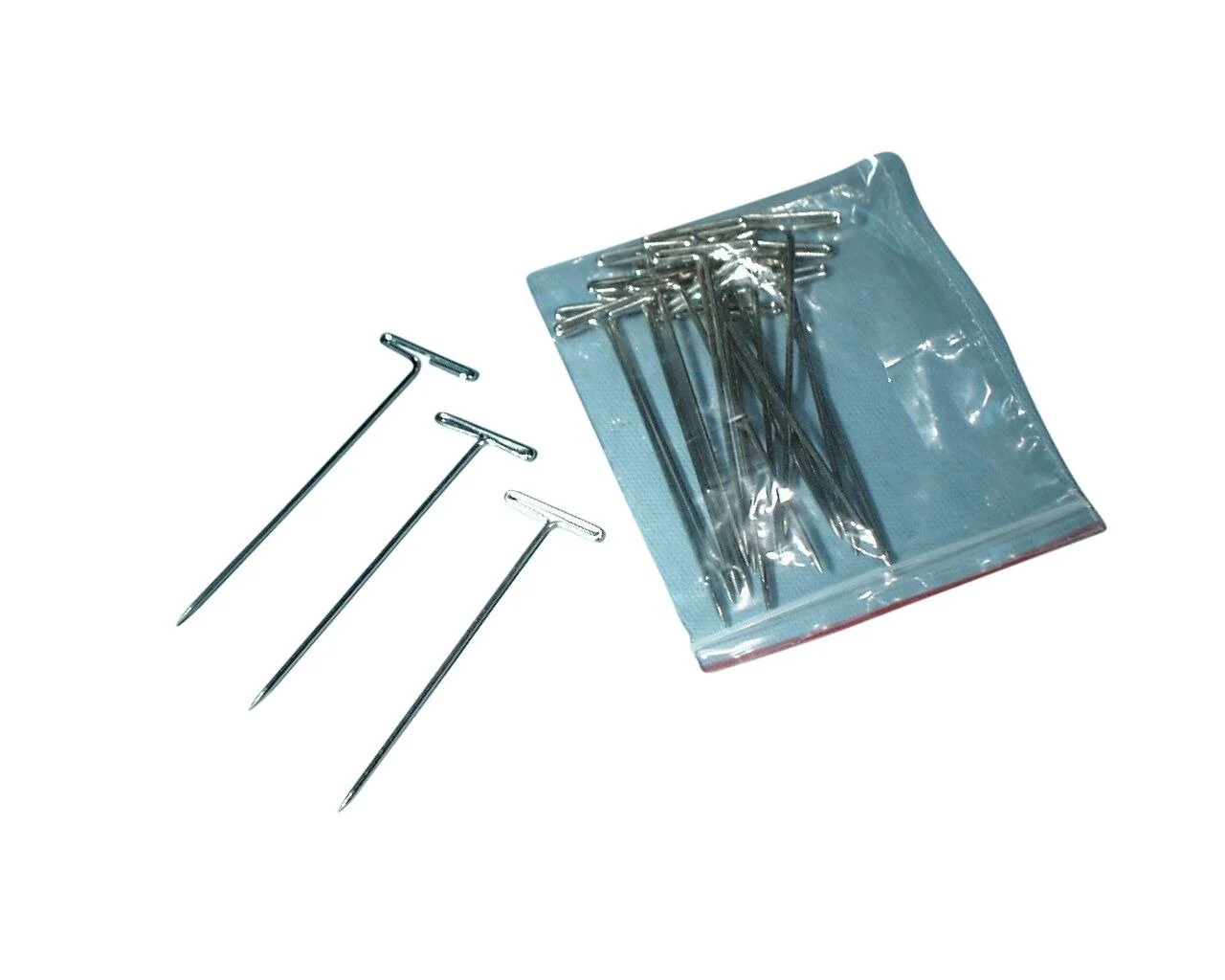 DISSECTING PINS 50MM LONG T-SHAPE (PACK OF 100)