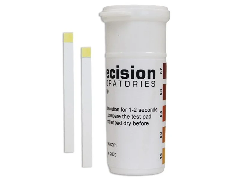 TEST STRIPS - BEER PH 4.6-6.2 (VIAL OF 100)