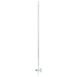 GLASS BURETTE WITH PTFE STOPCOCK - 100ML