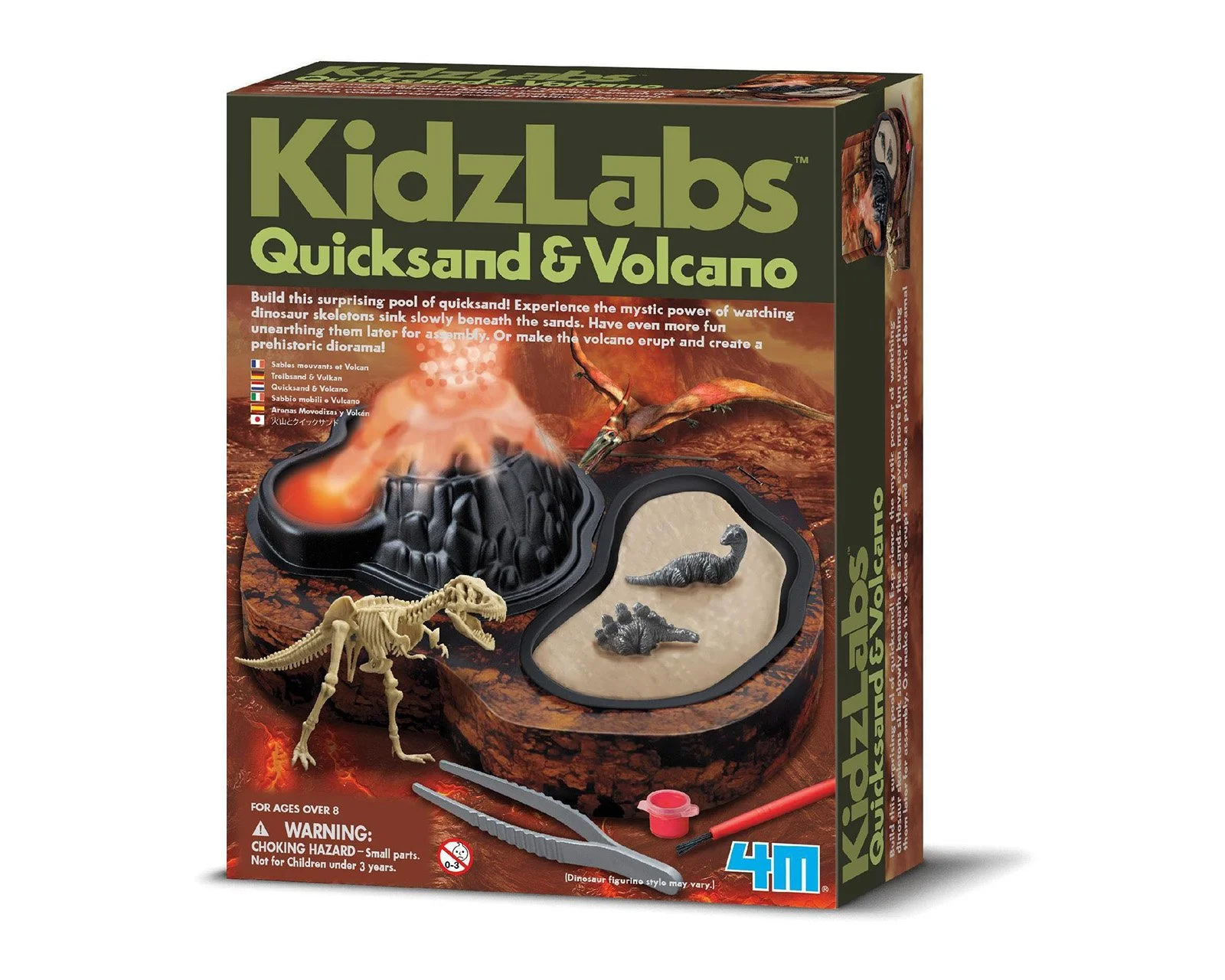 4M KIDZLABS - QUICKSAND AND VOLCANO   ***CLEARANCE***