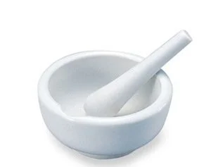 MORTAR & PESTLE - PORCELAIN - 3500ML