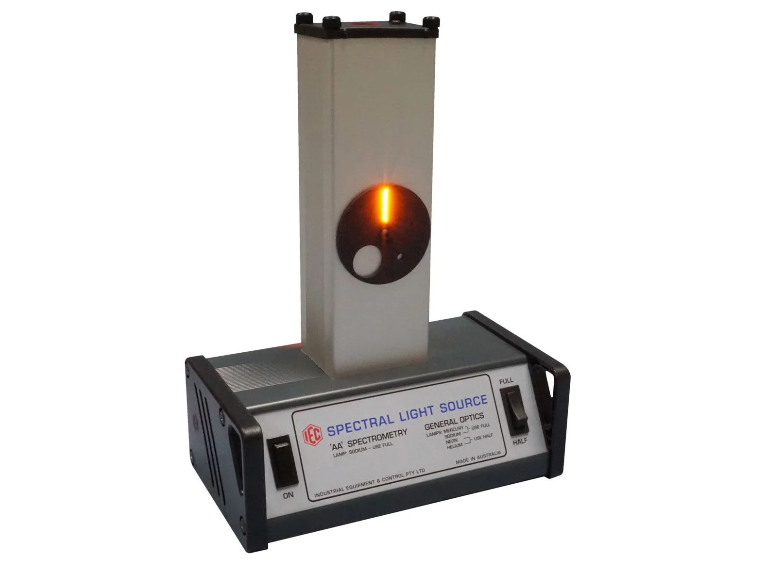 SPECTROMETER LIGHT SOURCE - SODIUM FOR AA EXPERIMENTS