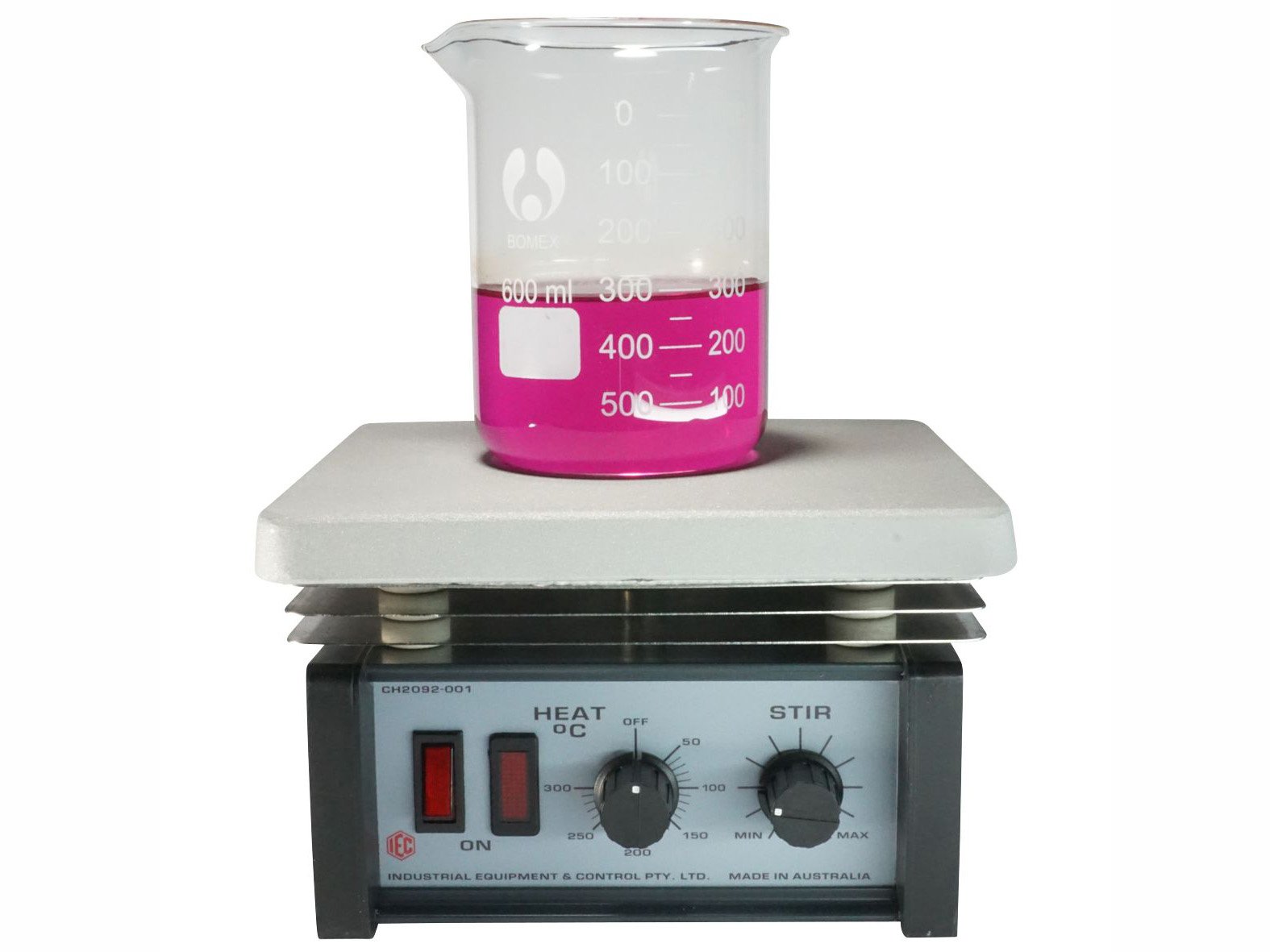 MAGNETIC STIRRER / HOT PLATE - THERMOSTAT CONTROL [EUD3]