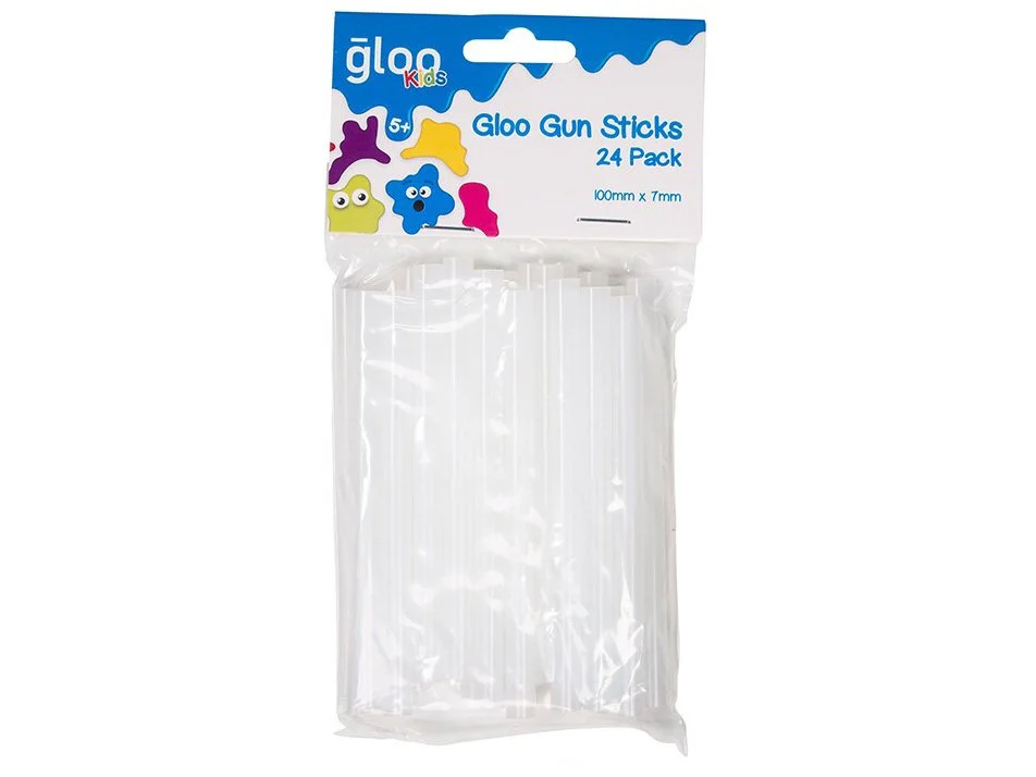 GLUE STICKS - LOW TEMPERATURE 7 X 100MM (PACK OF 24)