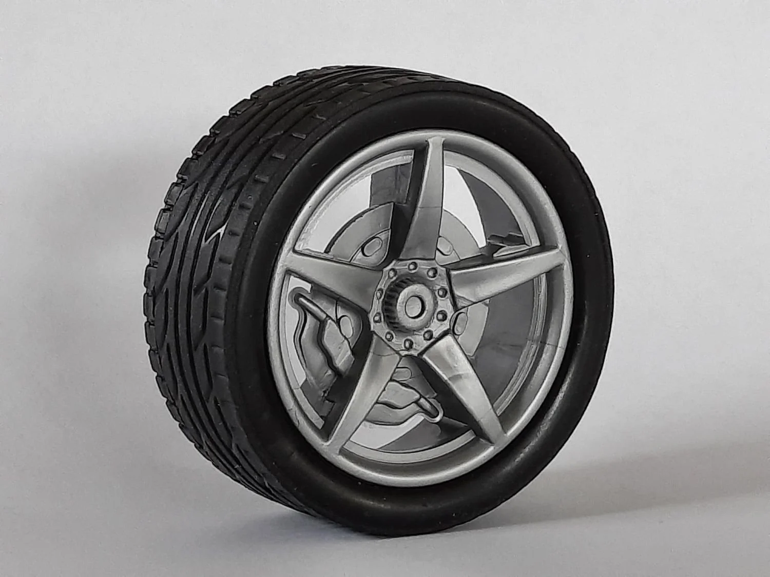 52MM WHEELS WITH SILVER HUB (PACK OF 40)