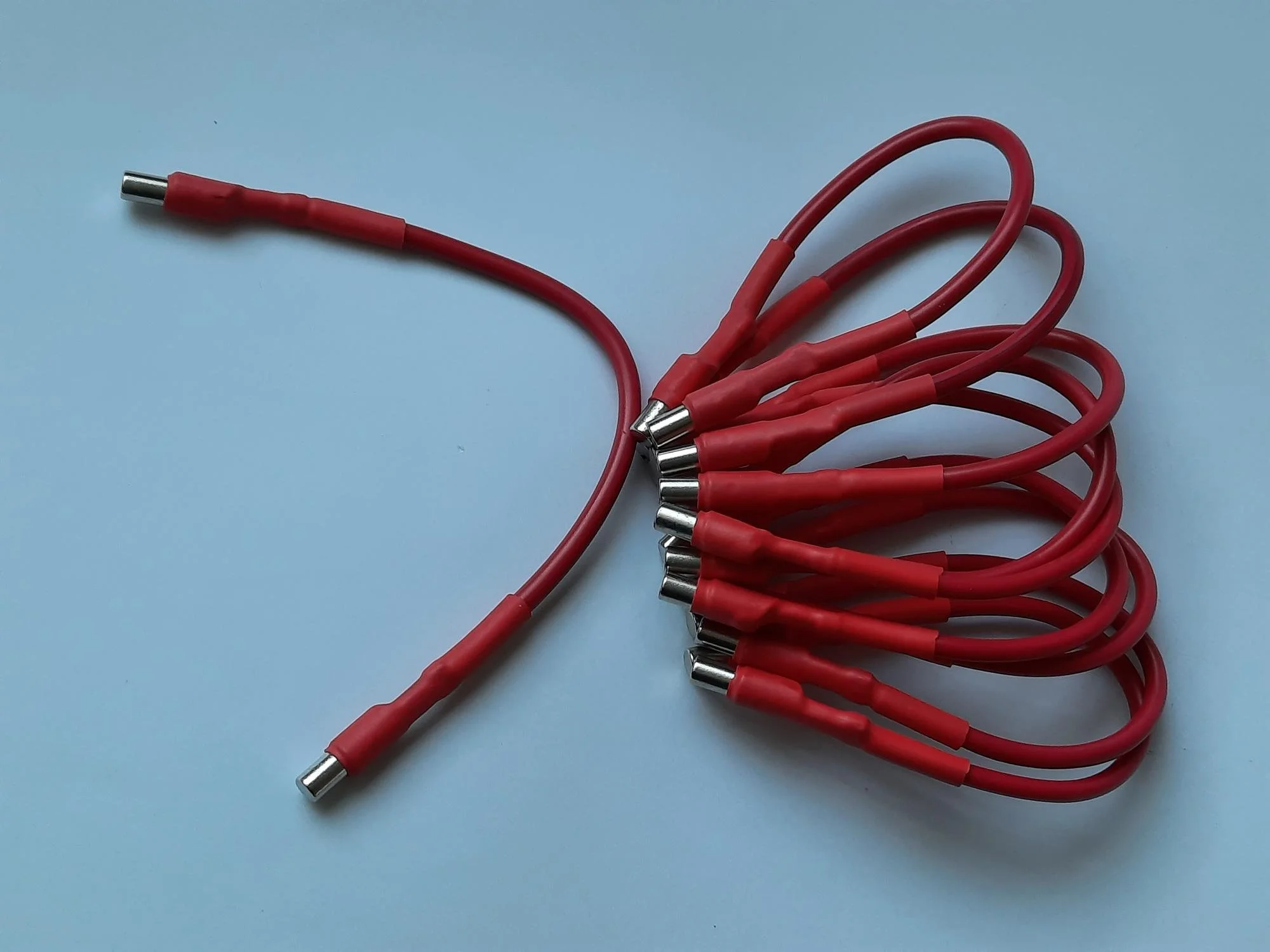 MAGLEADS – RED – 150MM (PACK OF 10)