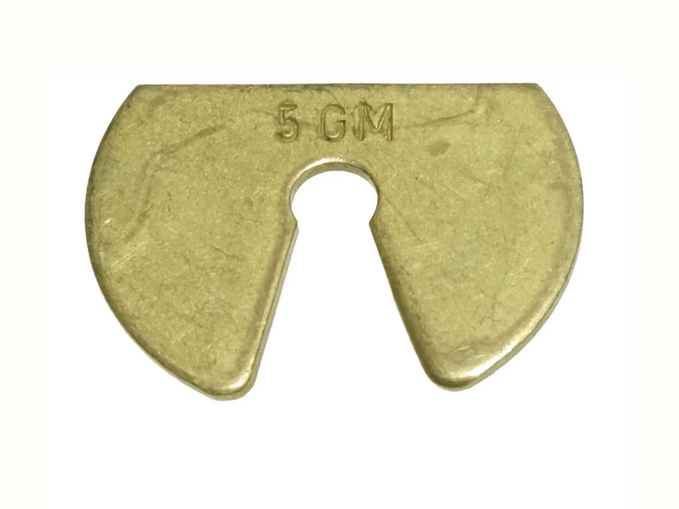 BRASS SLOTTED WEIGHT - 5G