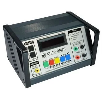 DUAL TIMER FOR PHOTOGATES AND FREE FALL