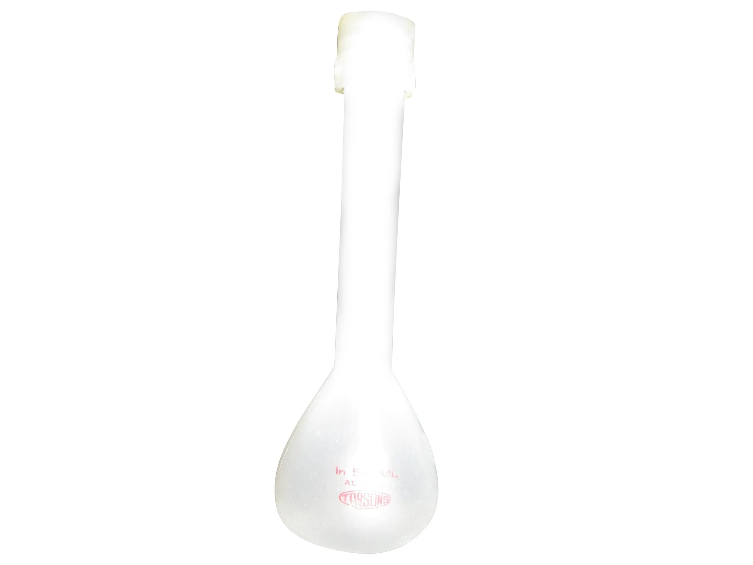 VOLUMETRIC FLASKS - POLYPROPYLENE WITH SCREW POLYCAP - 50ML