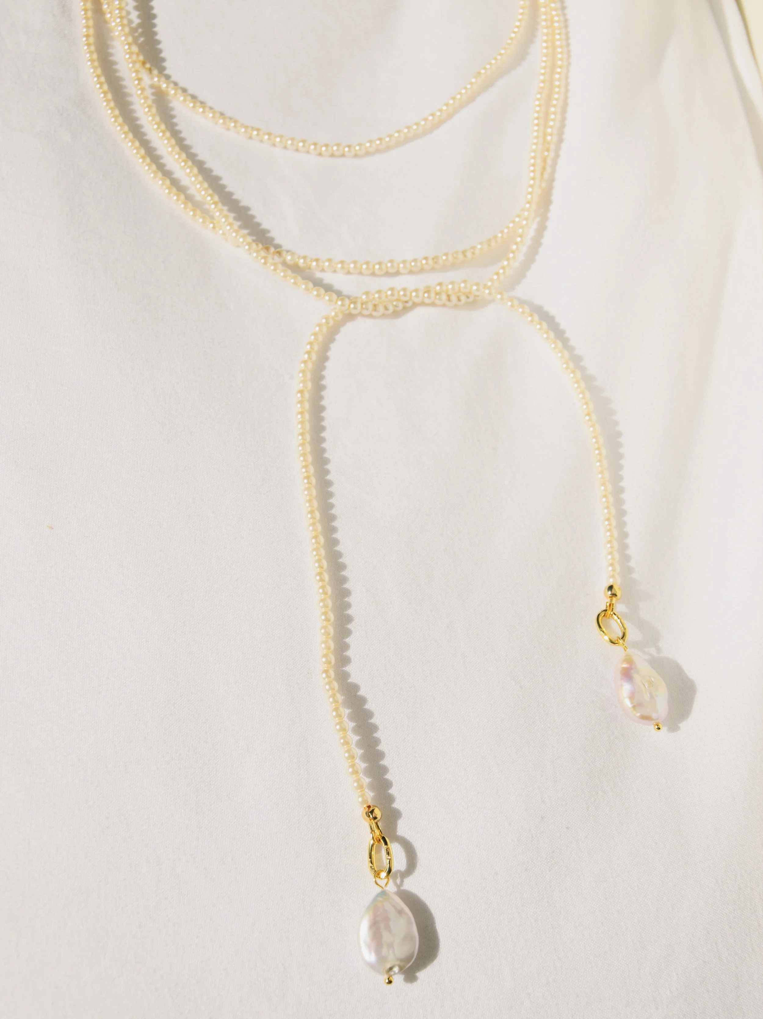 Pearl Wrap Necklace