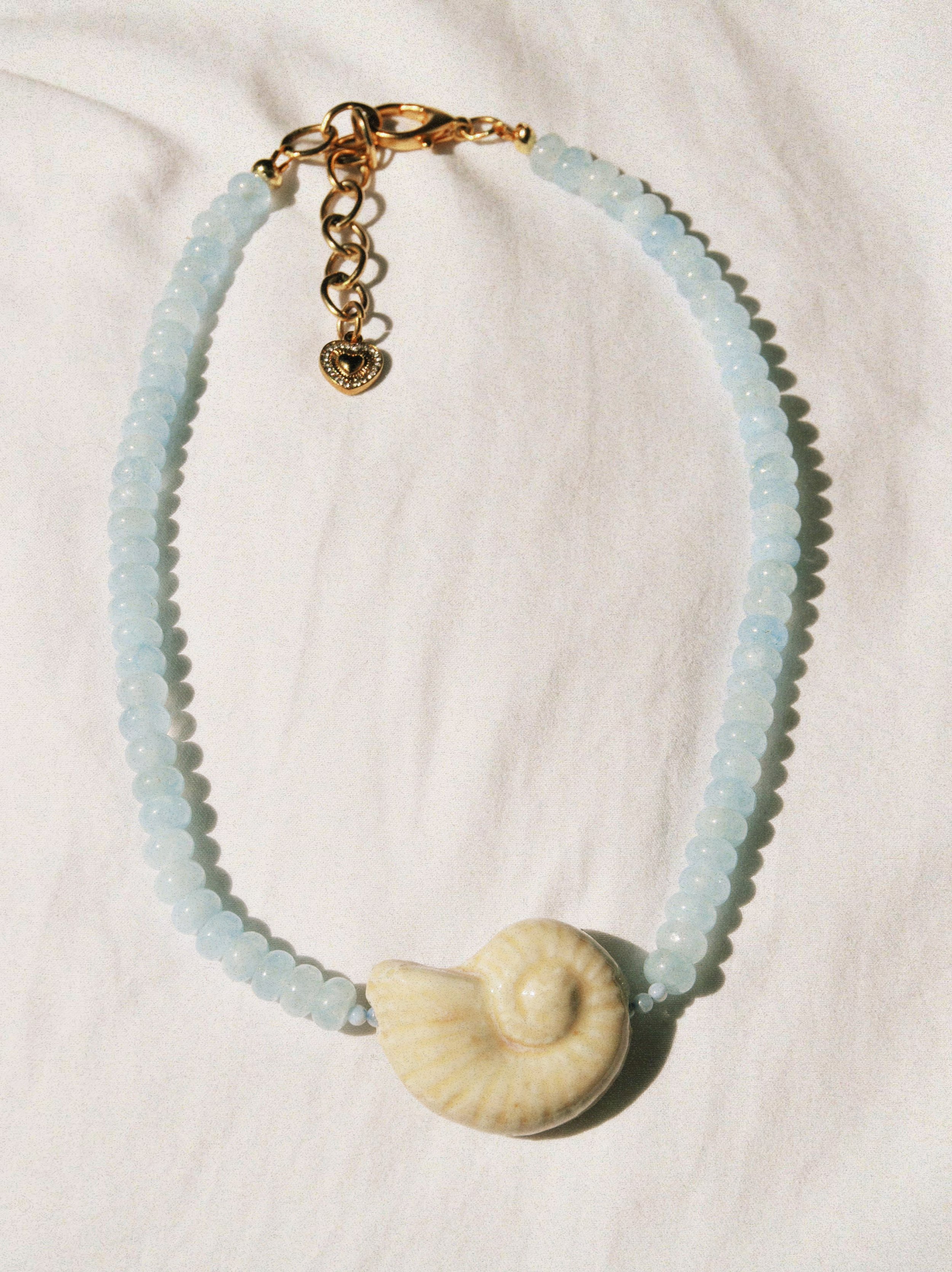 Shelly Beaded Necklace