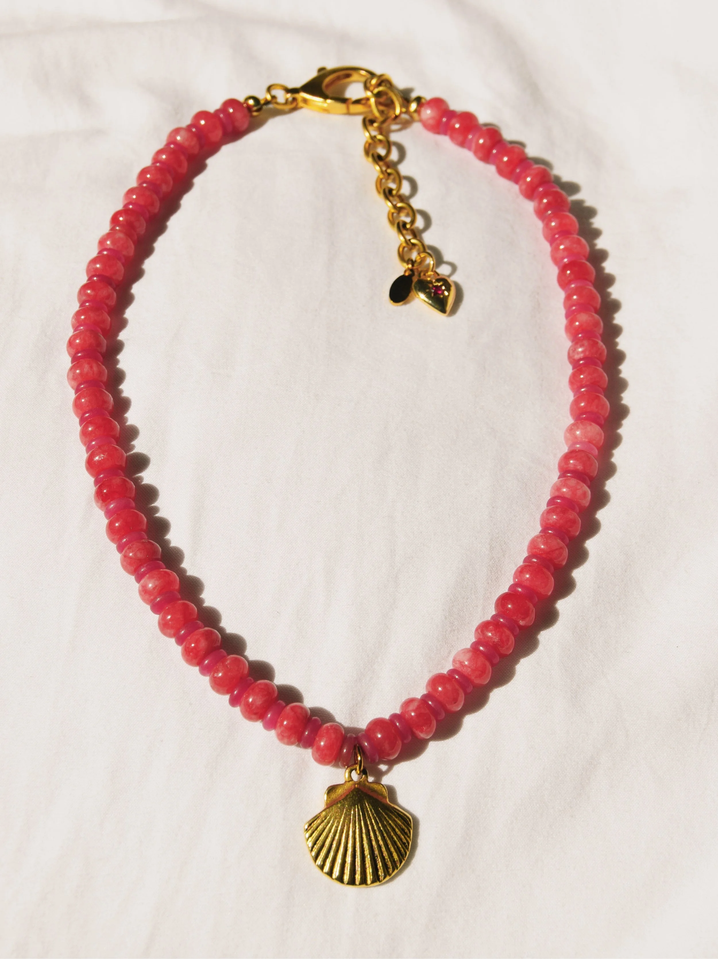 Bermuda Shell Beaded Necklace