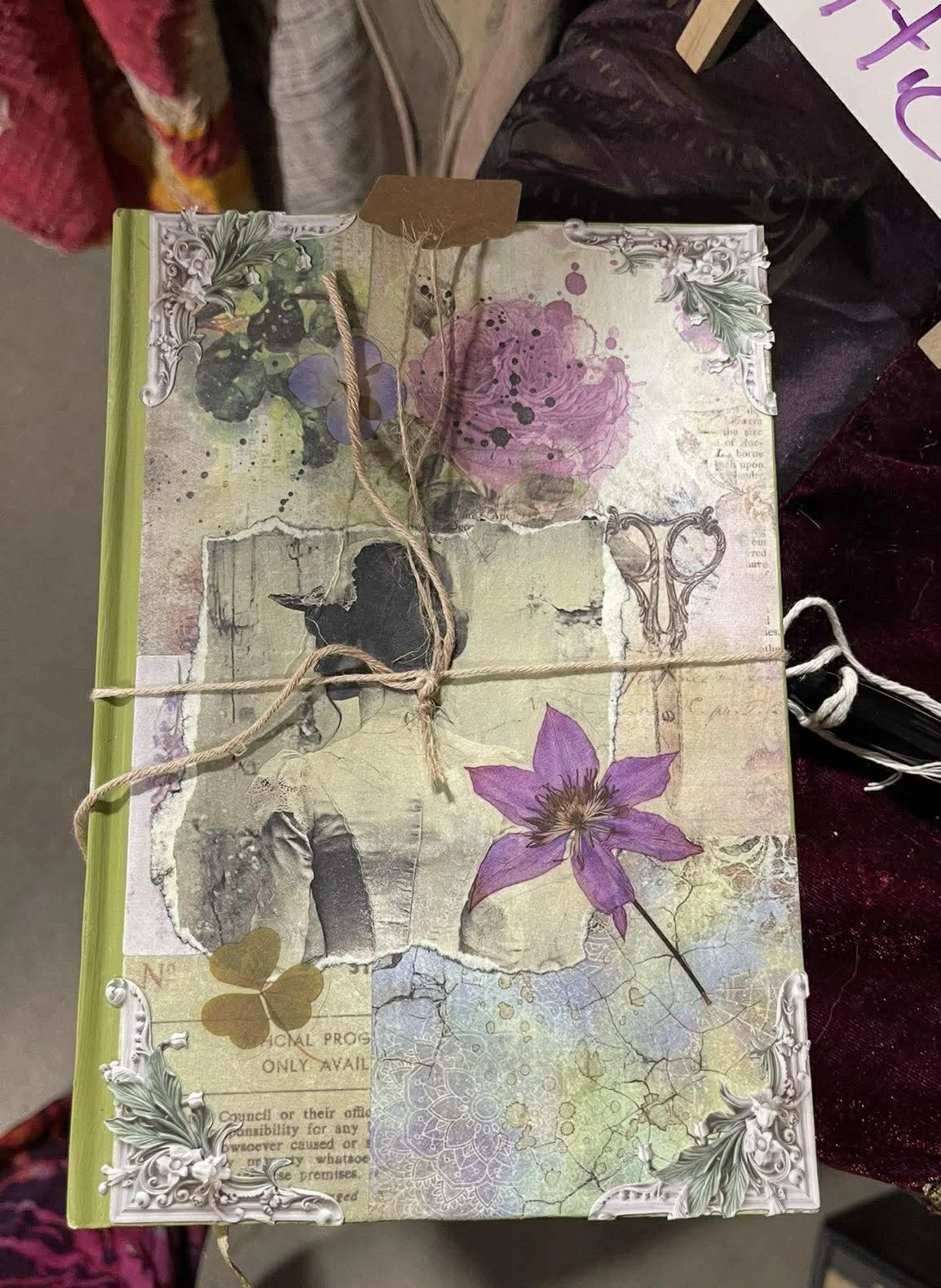 Hand Embellished Journal