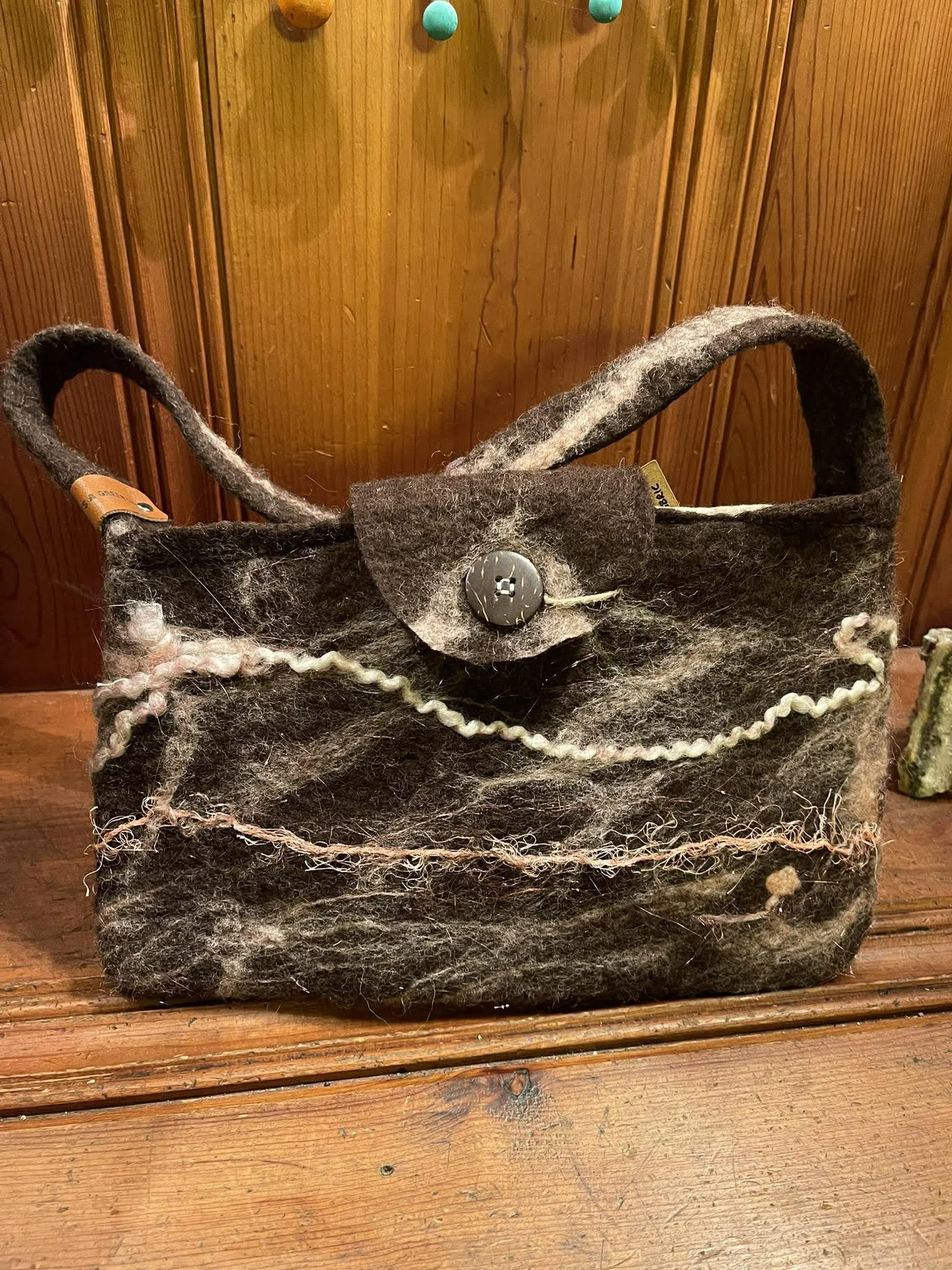 Wet Felt Purse