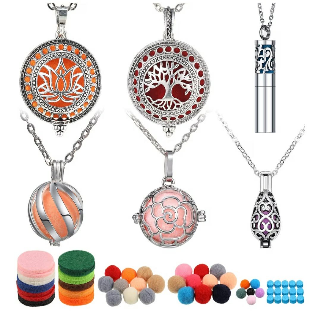 Essential Oil Diffuser Necklaces
