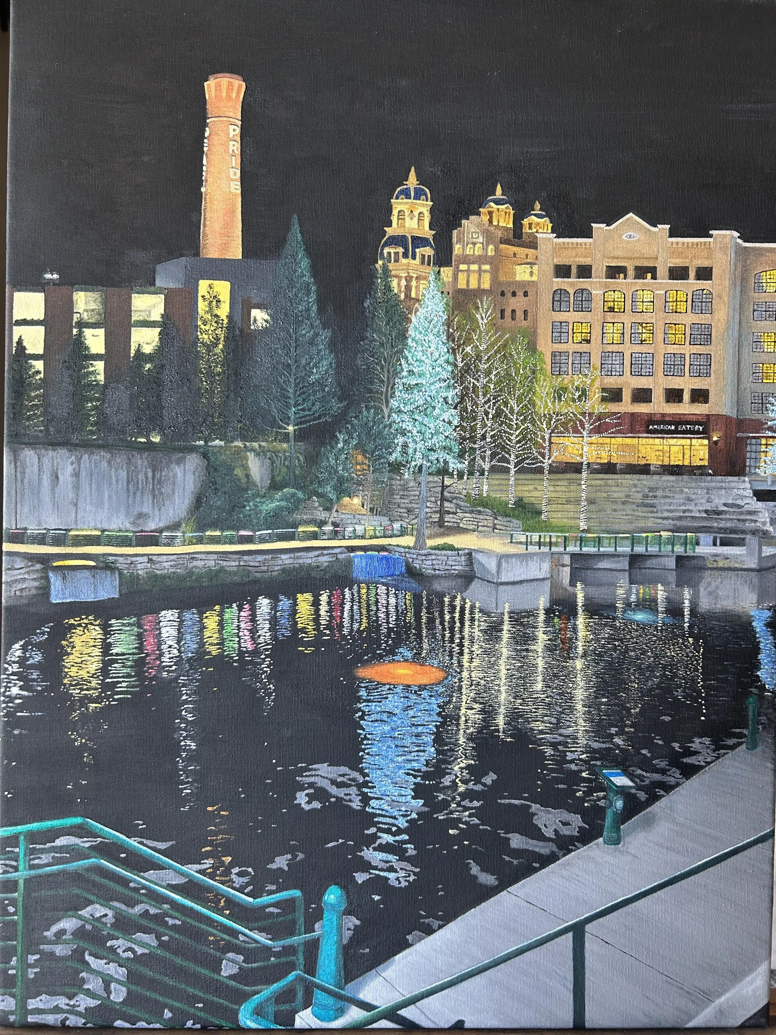 San Antonio on Christmas