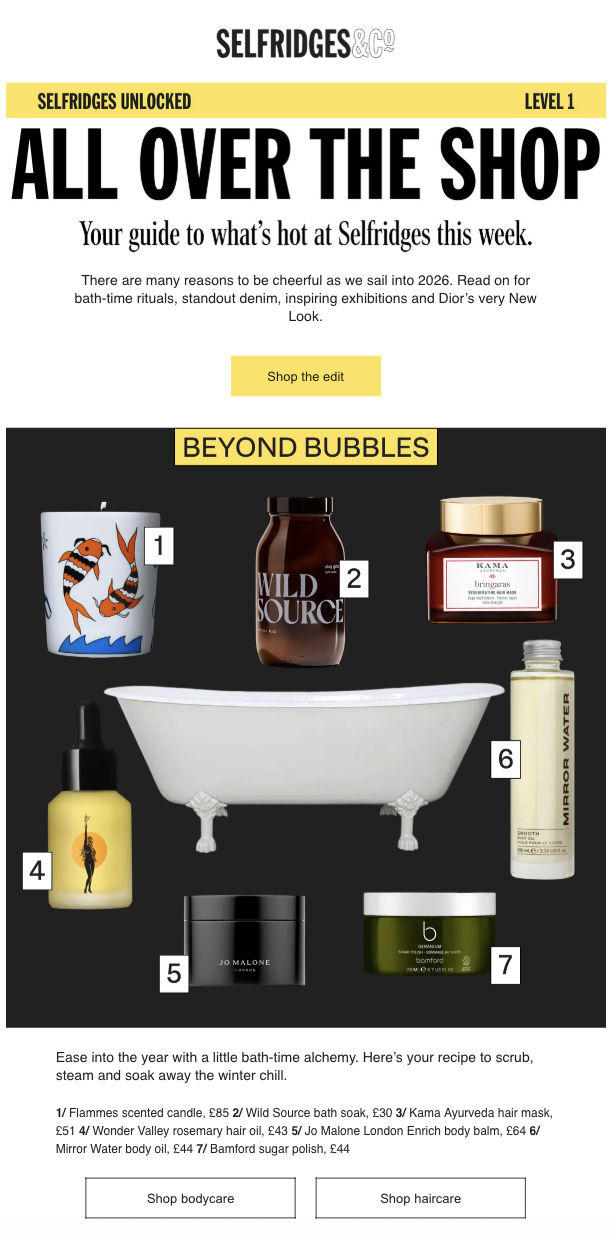All Over the Shop — Newsletter, Page 1 of 4