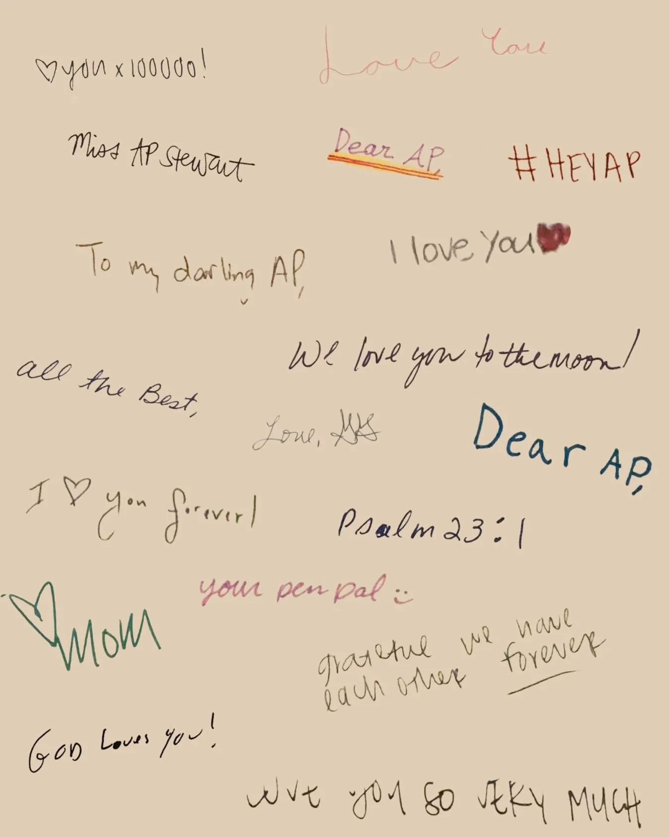 A handwritten letter is the key to my heart 🗝️📬