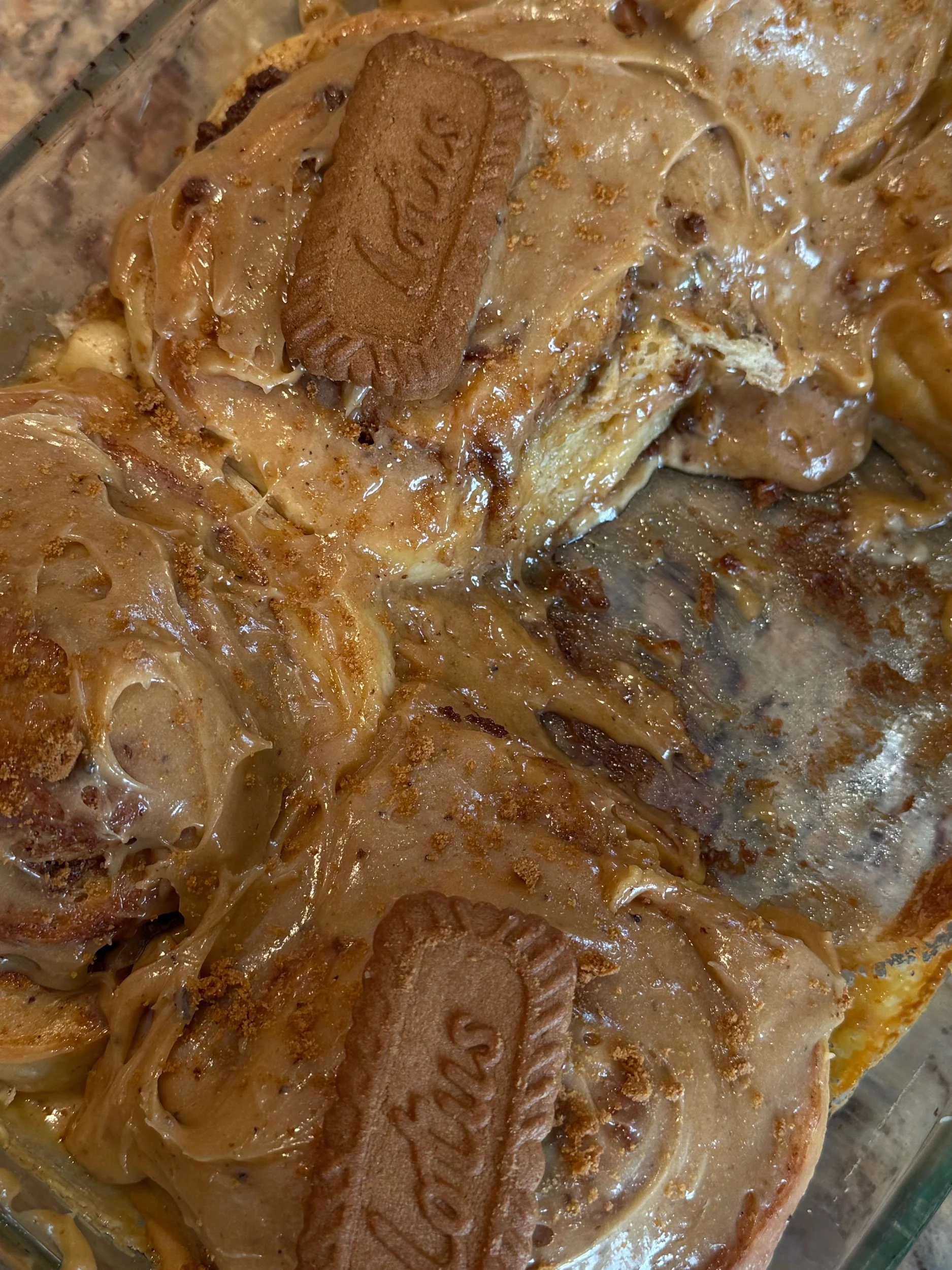 Biscoff Cinnamon Rolls