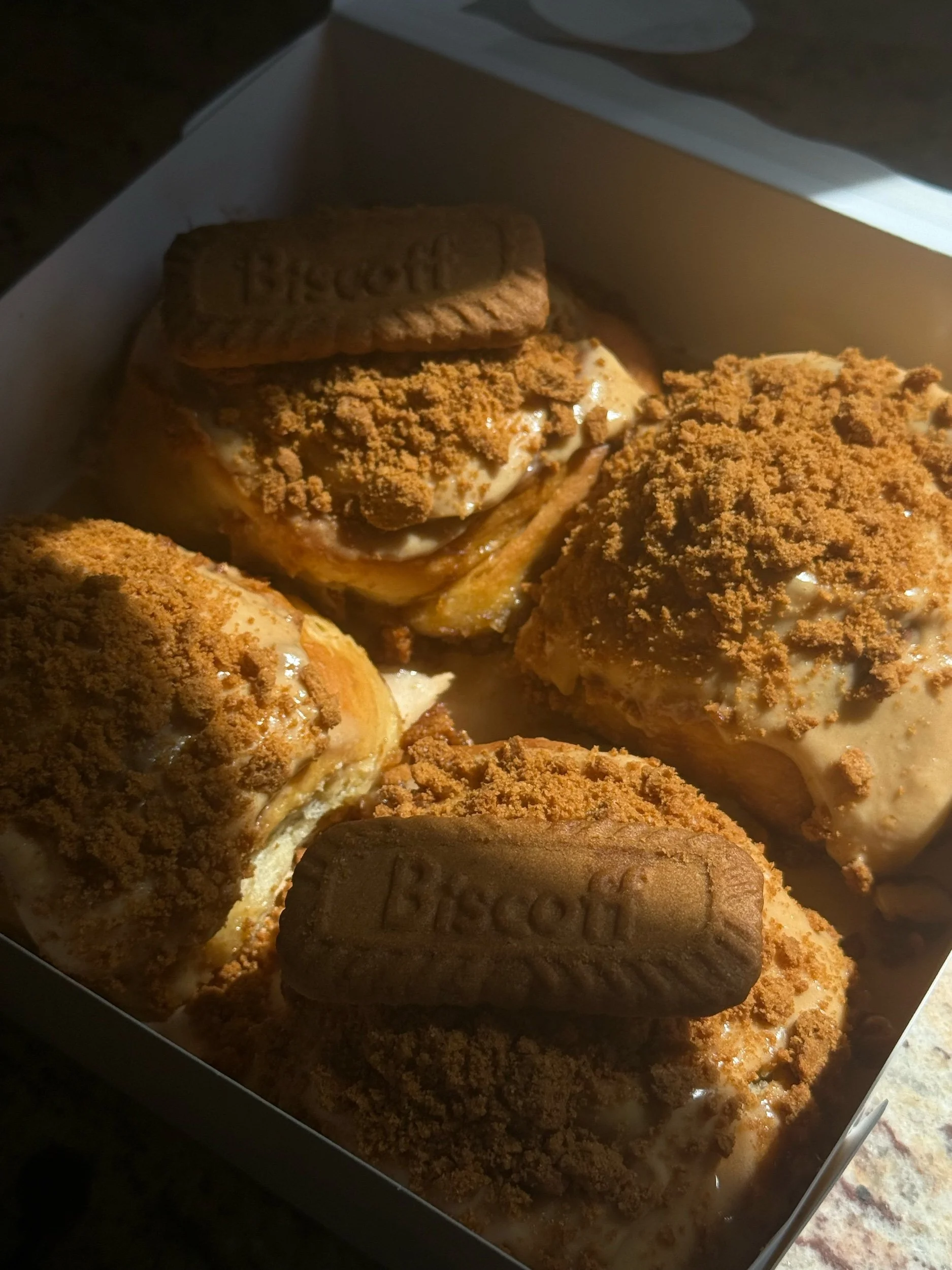 Biscoff Cinnamon Rolls