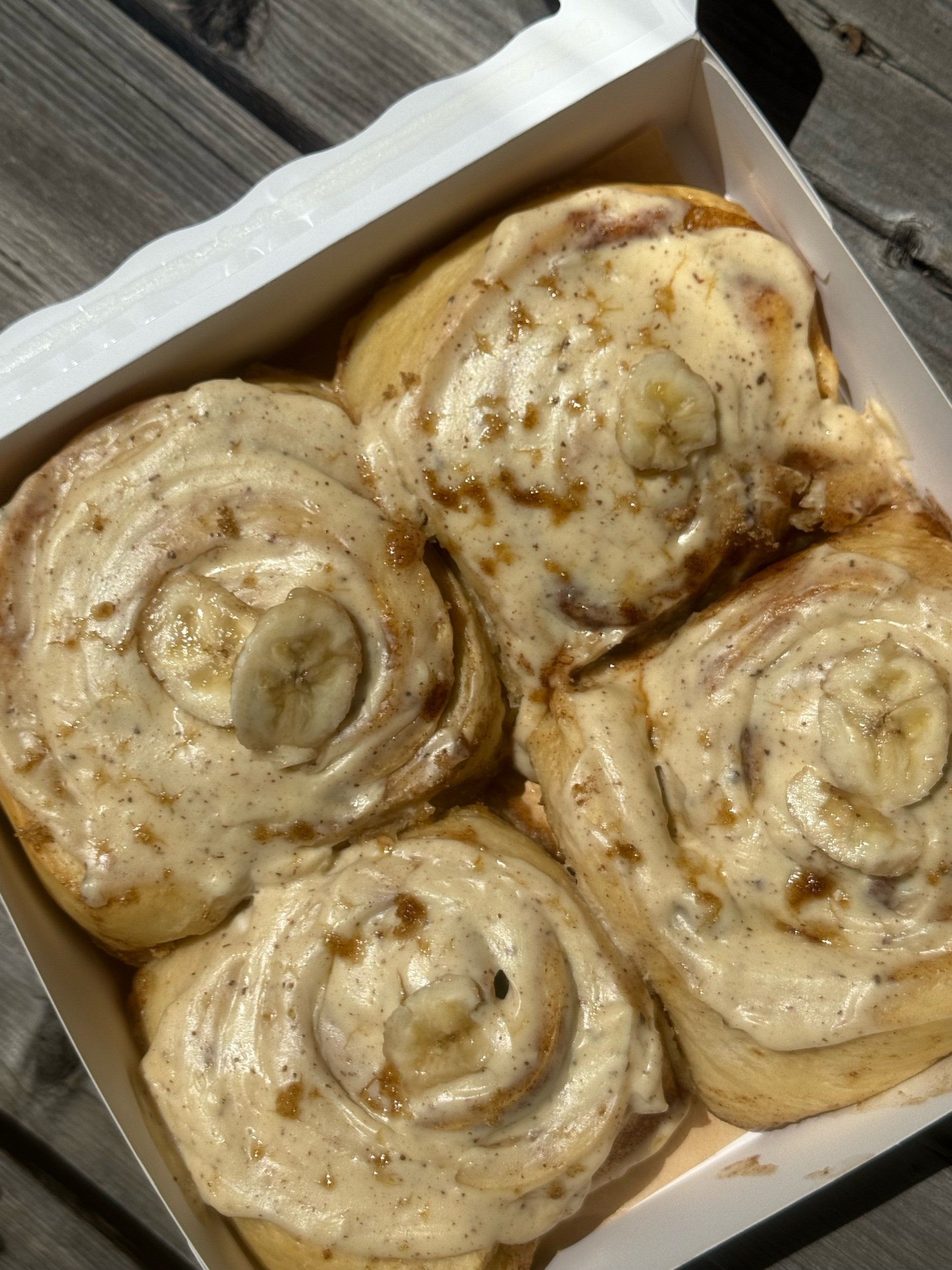 Banana bread Cinnamon Rolls