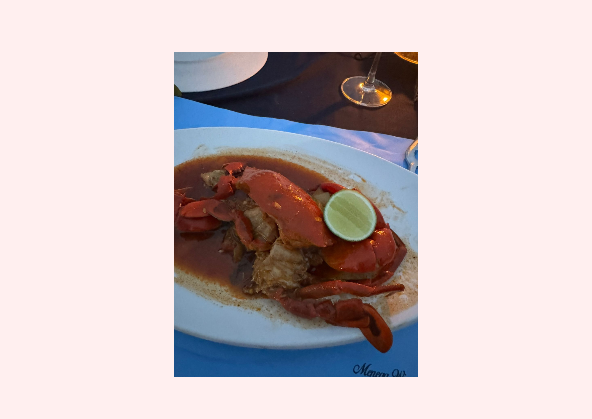 Yi-Mein Noodles &amp; Lobster Bisque