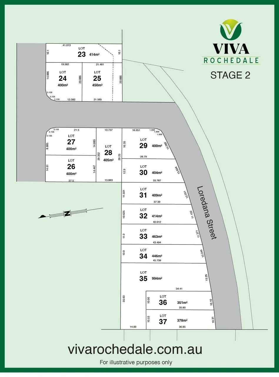 Viva Rochedale stage two map