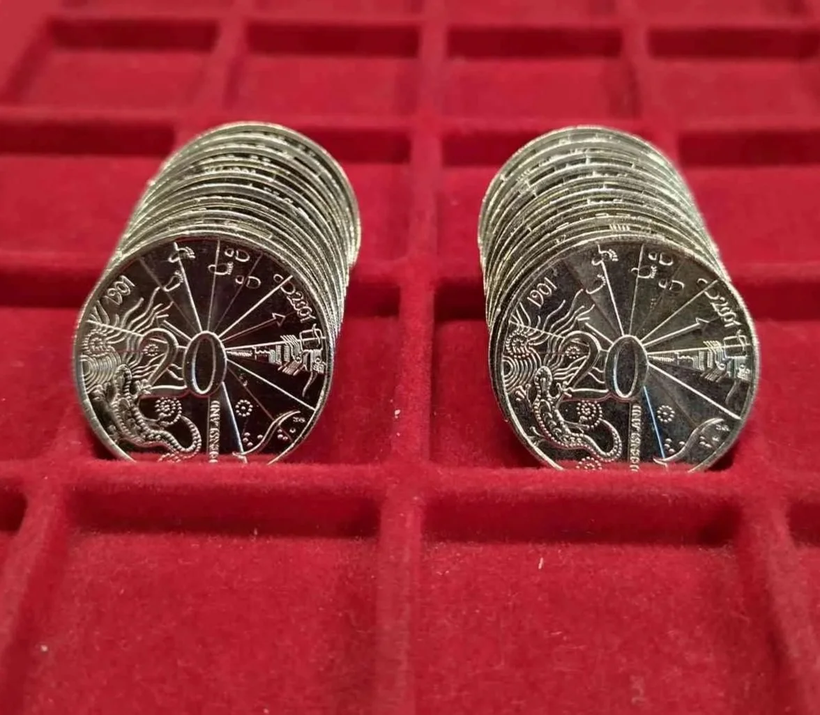 Centenary State Series QLD 20c Set of 20