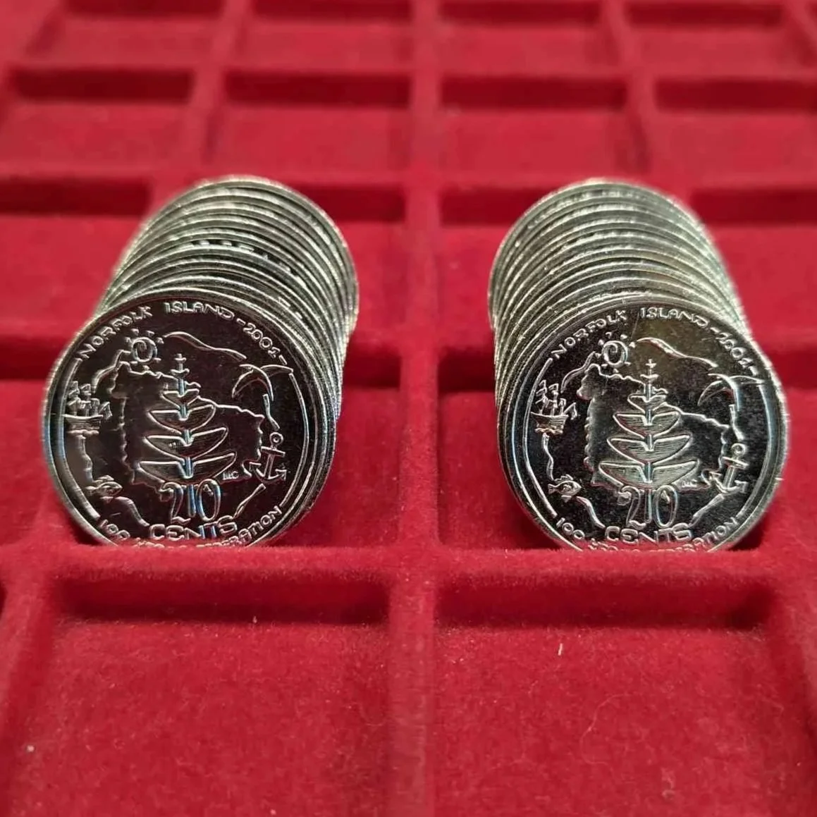 Centenary State Series NI 20c Set of 20