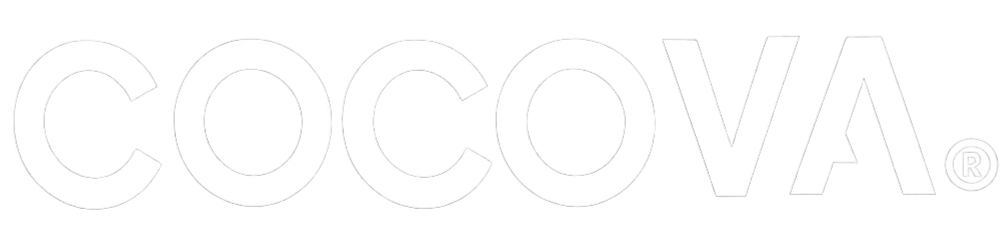 Logotipo de la marca Cocova.