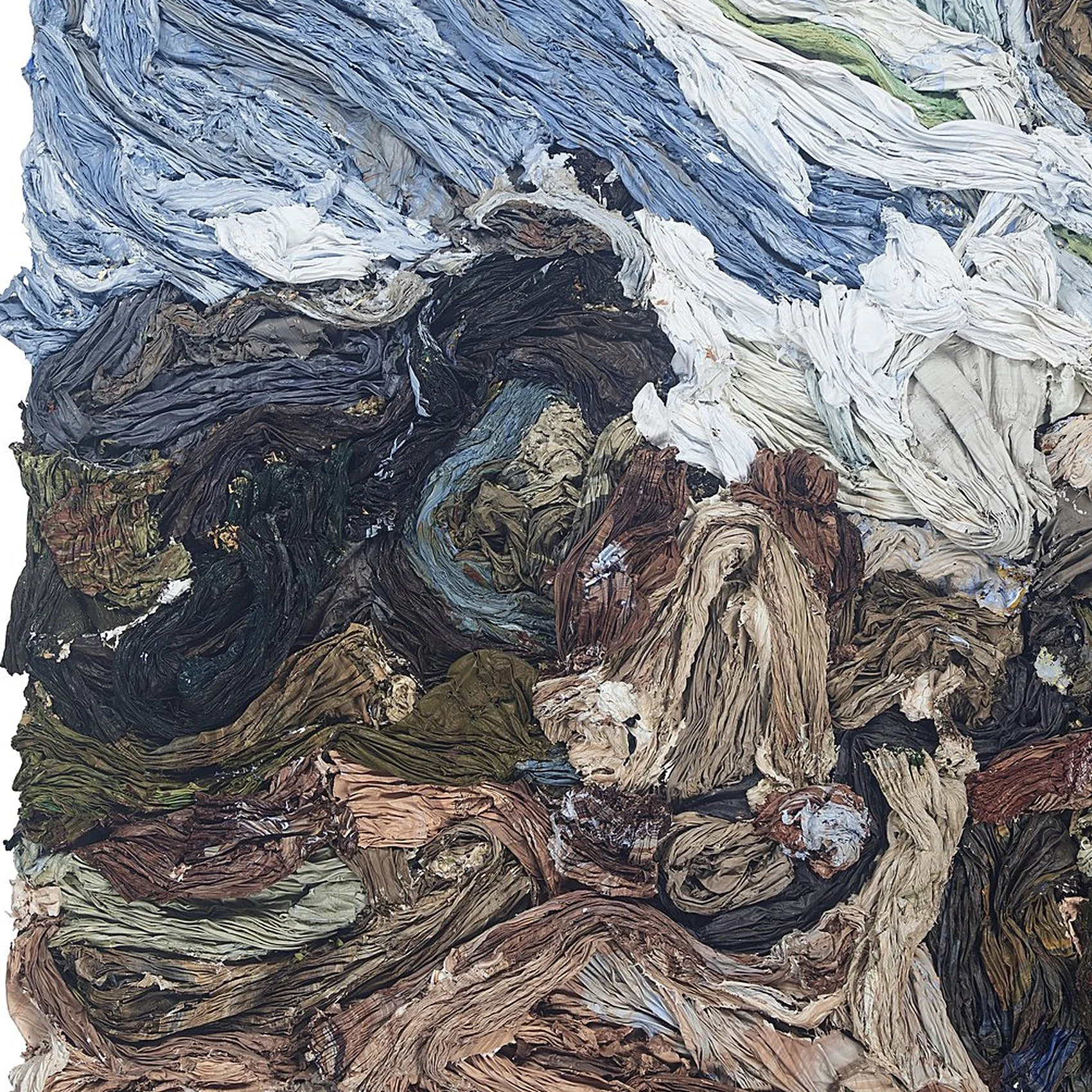 Cliffside Symphony: Ocean's Rushing Crescendo (detail)