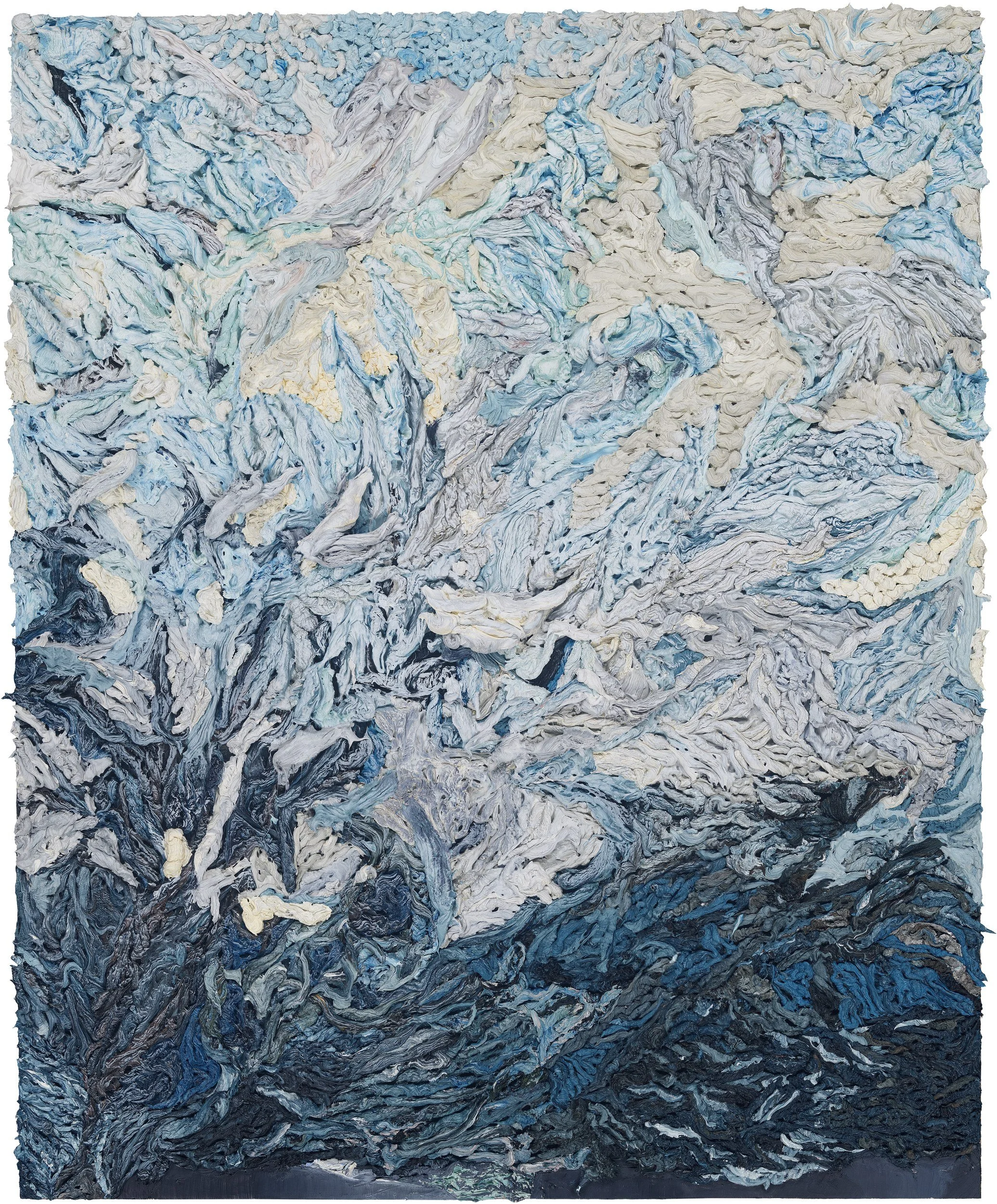 Finally, the Sun — Tree Disheveled by an Ocean Blizzard