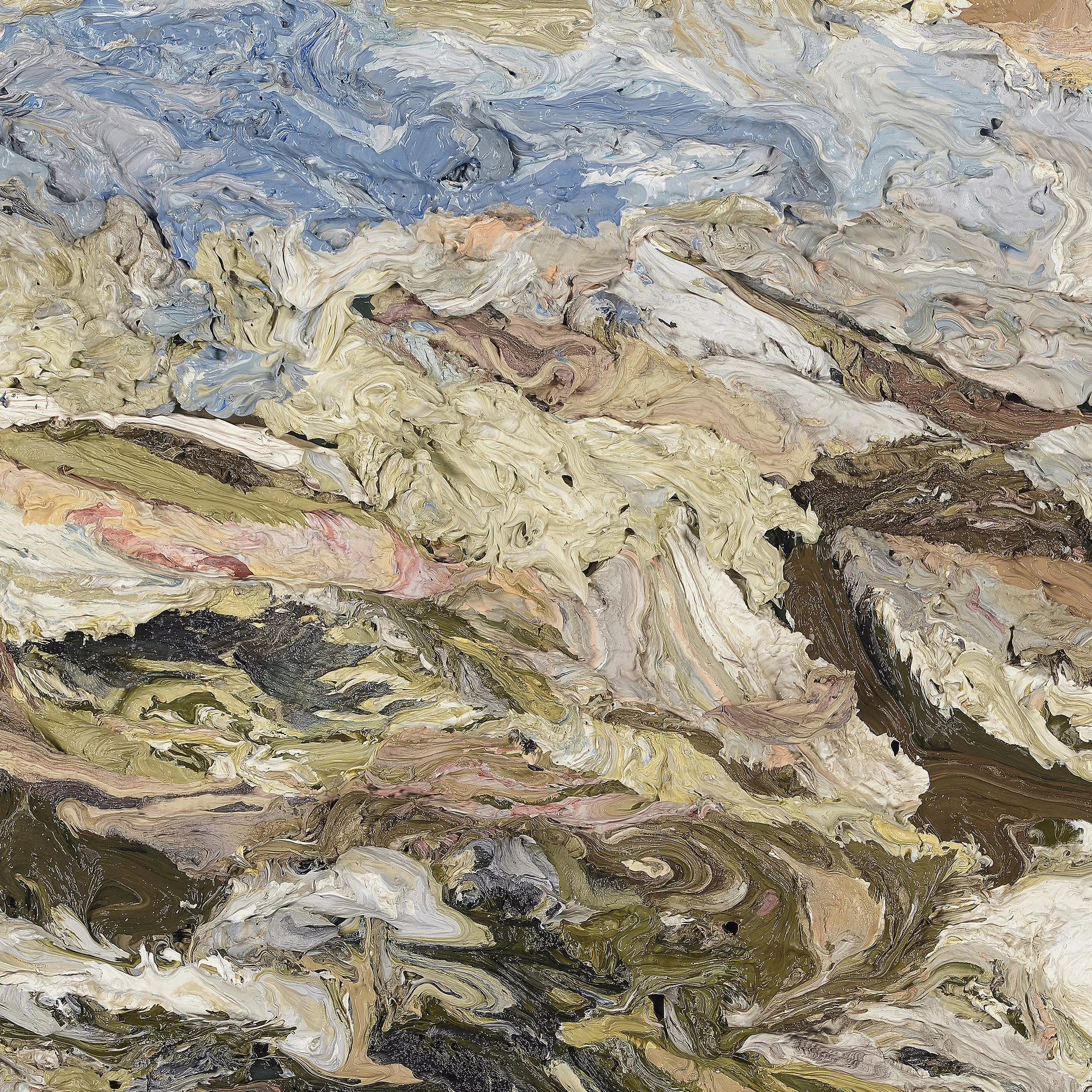 The Roar of Spring Rain (detail)