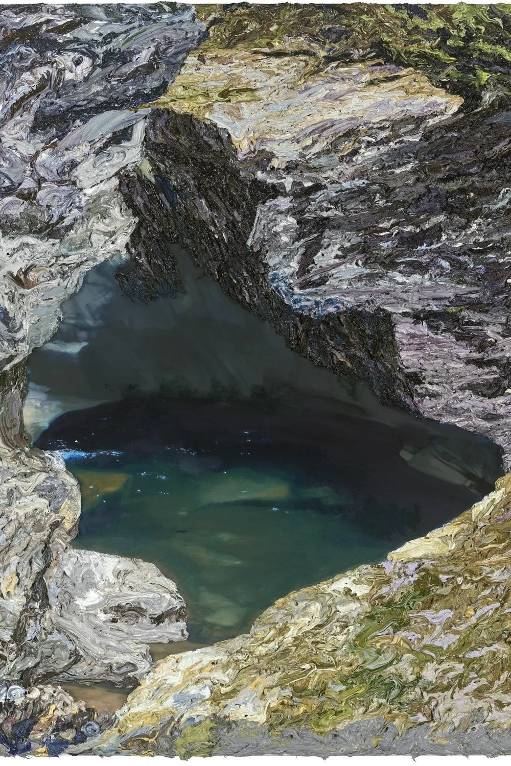 Cave of emerald Waters