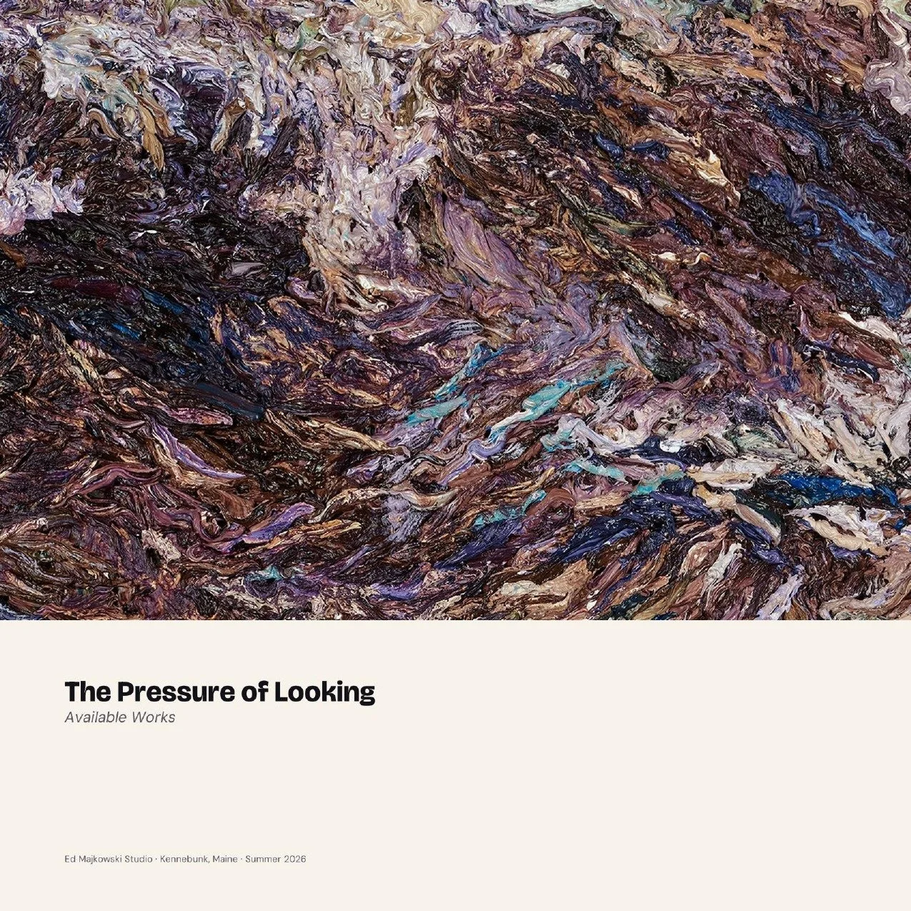 The Pressure of Looking — Available Works (Digital Catalog)