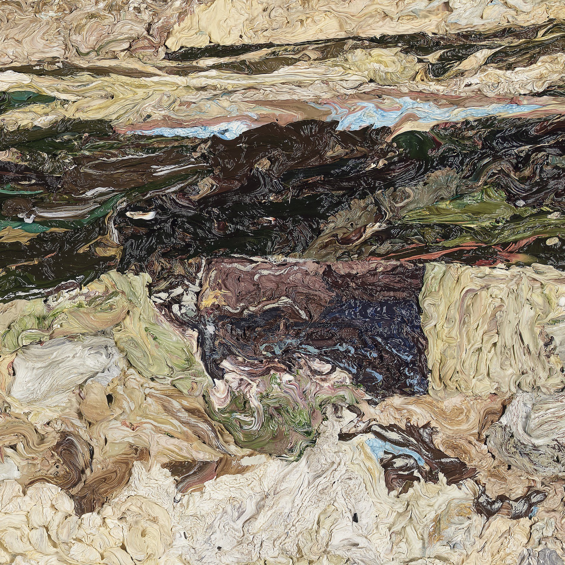 The Roar of Spring Rain (detail)