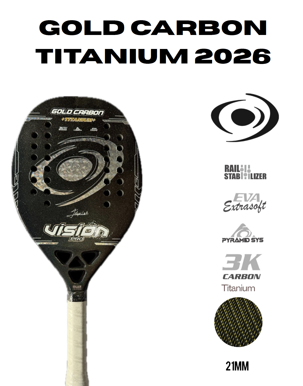 Gold Carbon Titanium 2026