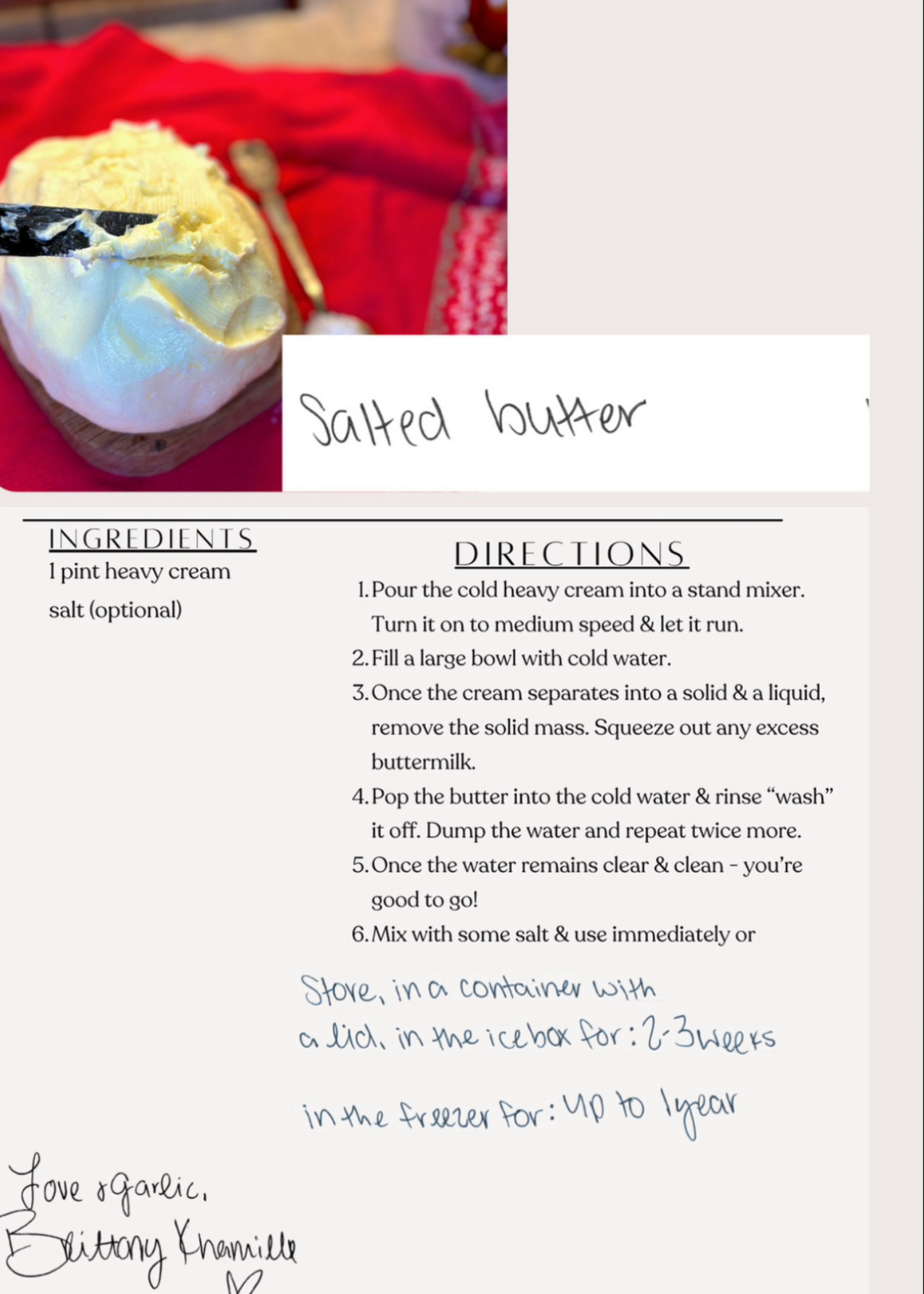 Salted Butter