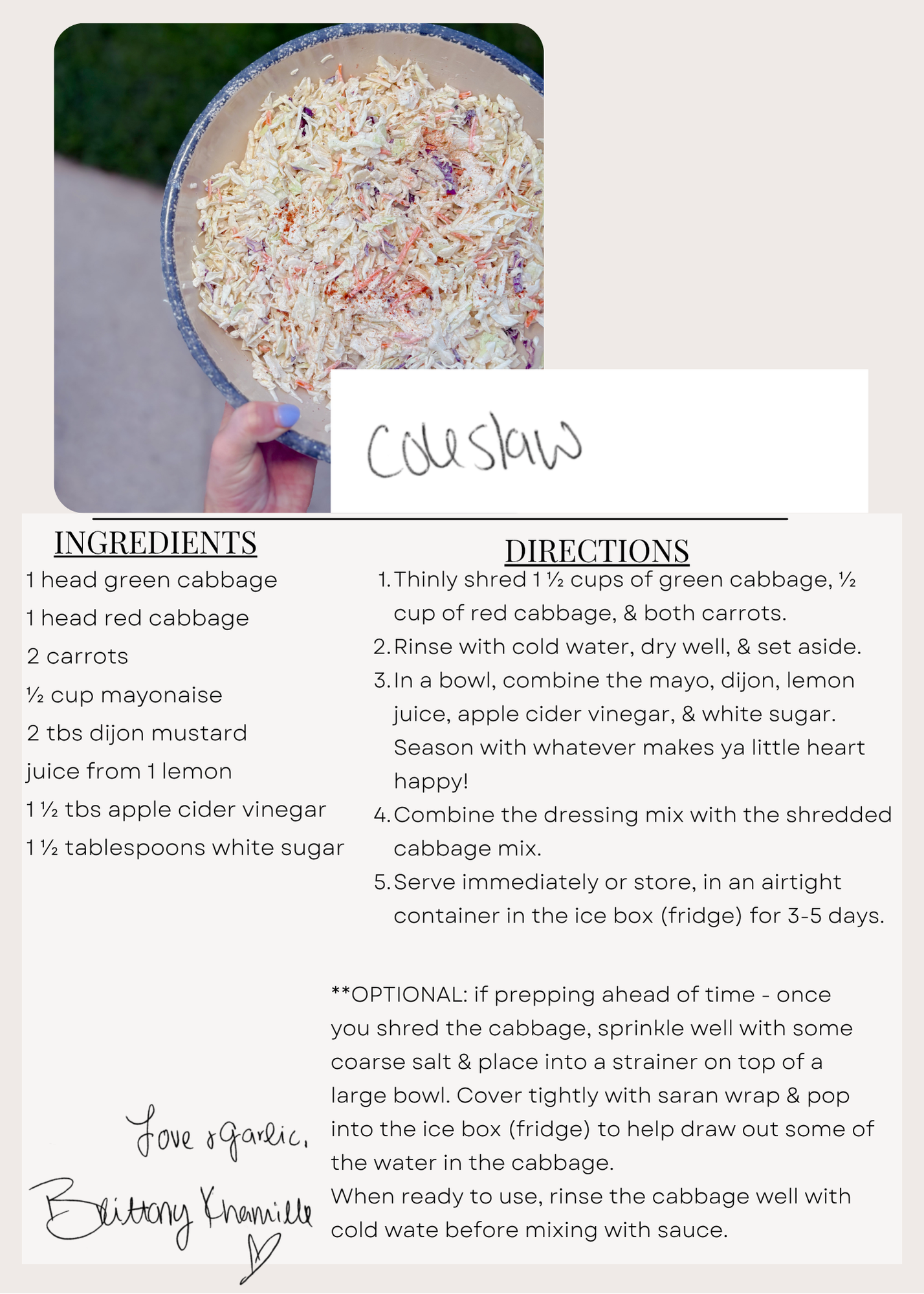 Coleslaw