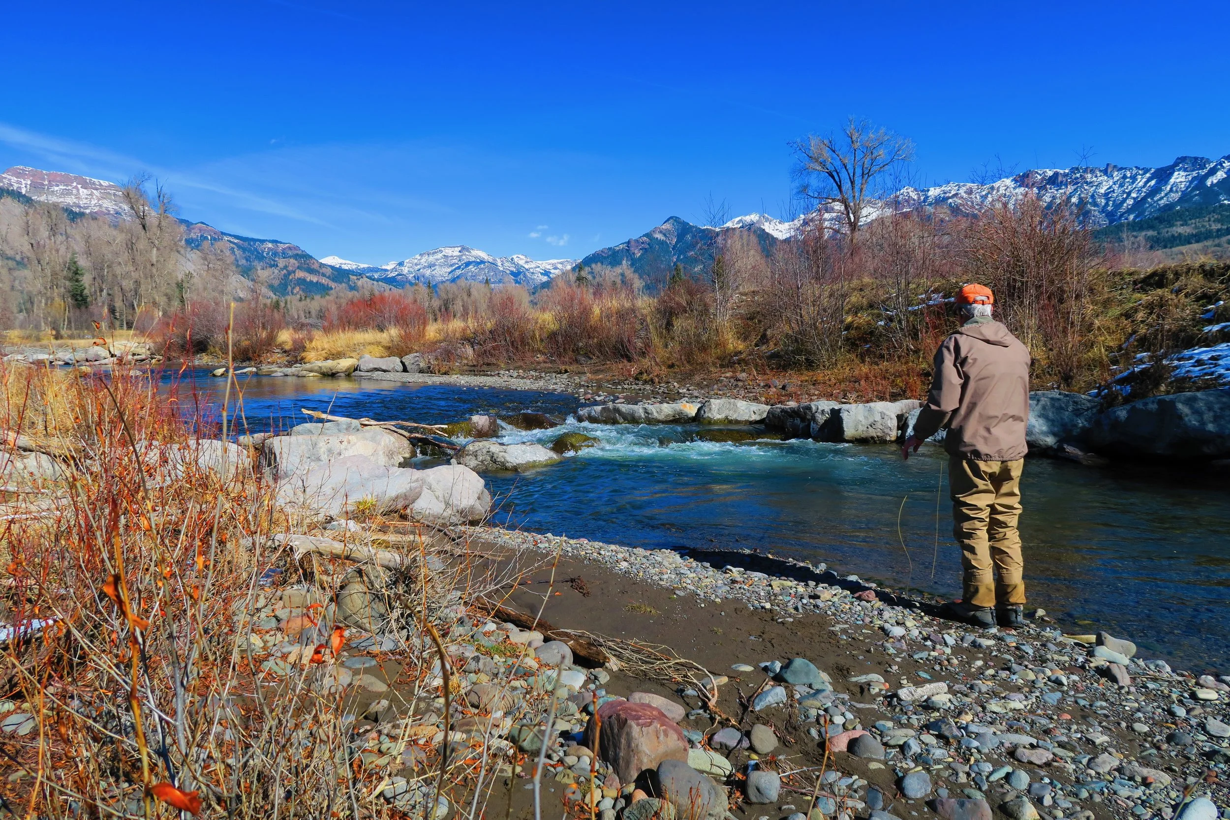 fishing in the Blanco