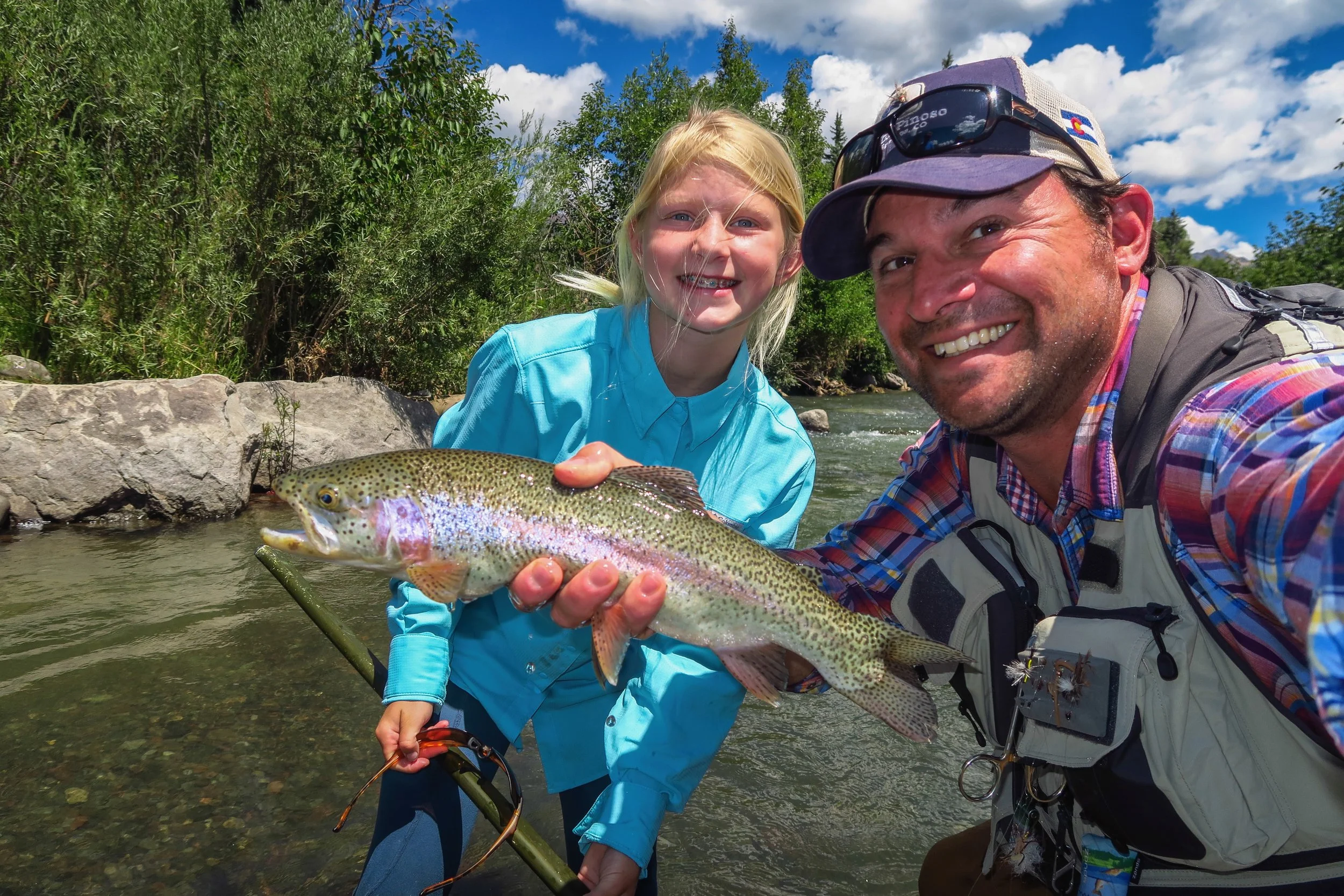 catching trout on the blanco