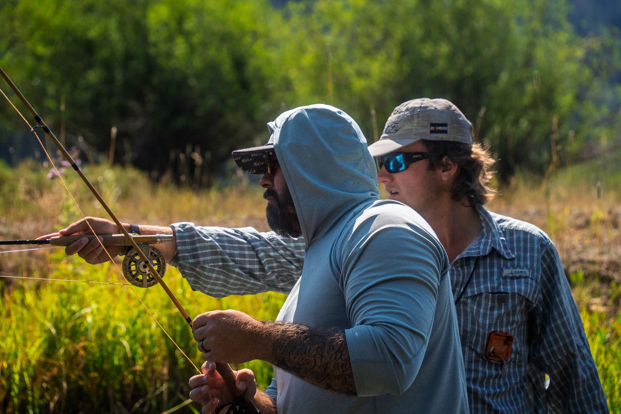 guiding on the river