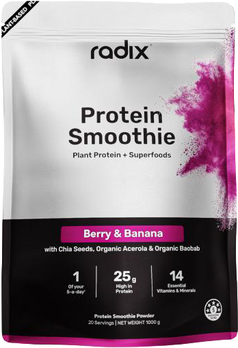 Whey Protein Smoothie 1kg (Berry and Banana) Radix Nutrition (Retail) Radix Nutrition I $61.13 + GST with my discount vs. RRP $89.90 inc GST