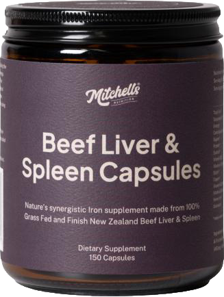 Beef Liver & Spleen Capsules - $59.98 inc GST