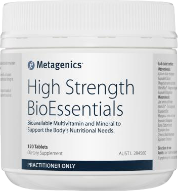 High Strength BioEssentials 120 tablets - $90.94 inc GST