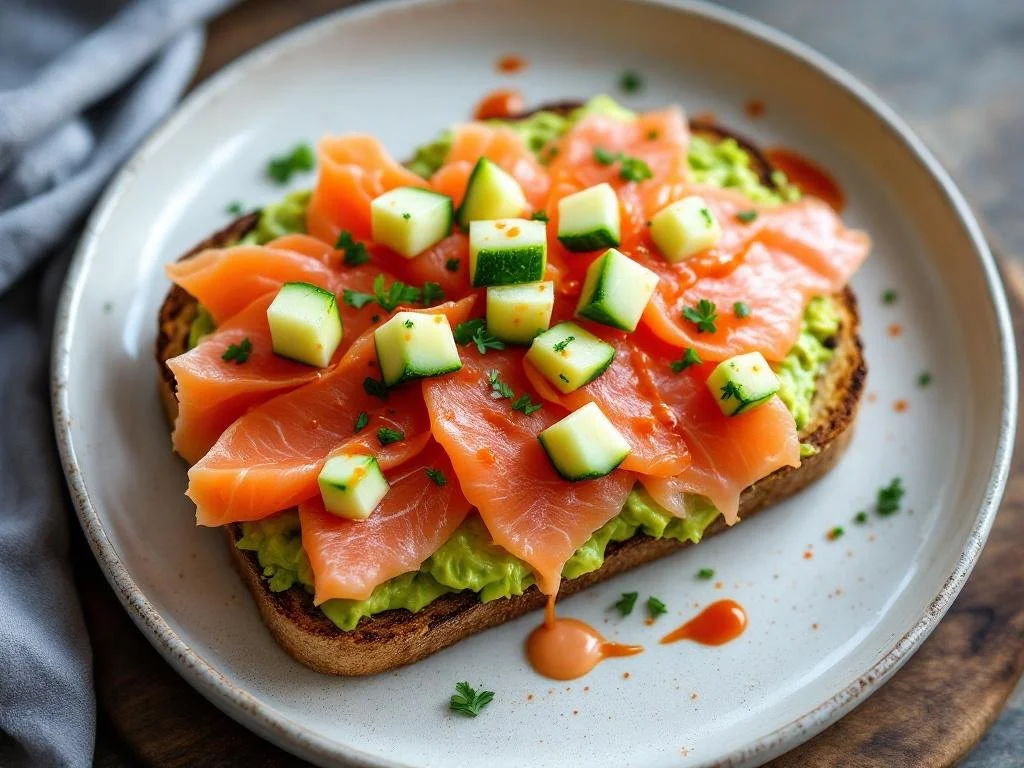 Smoked Salmon Avocado Toast