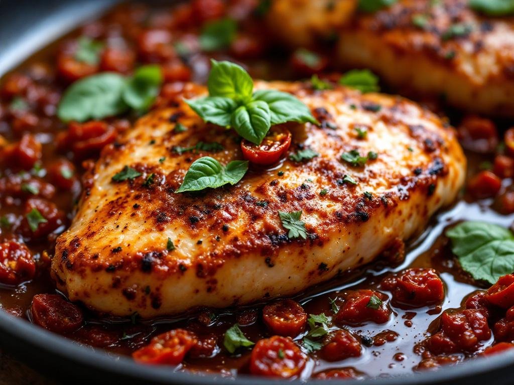 Sun-Dried Tomato Chicken