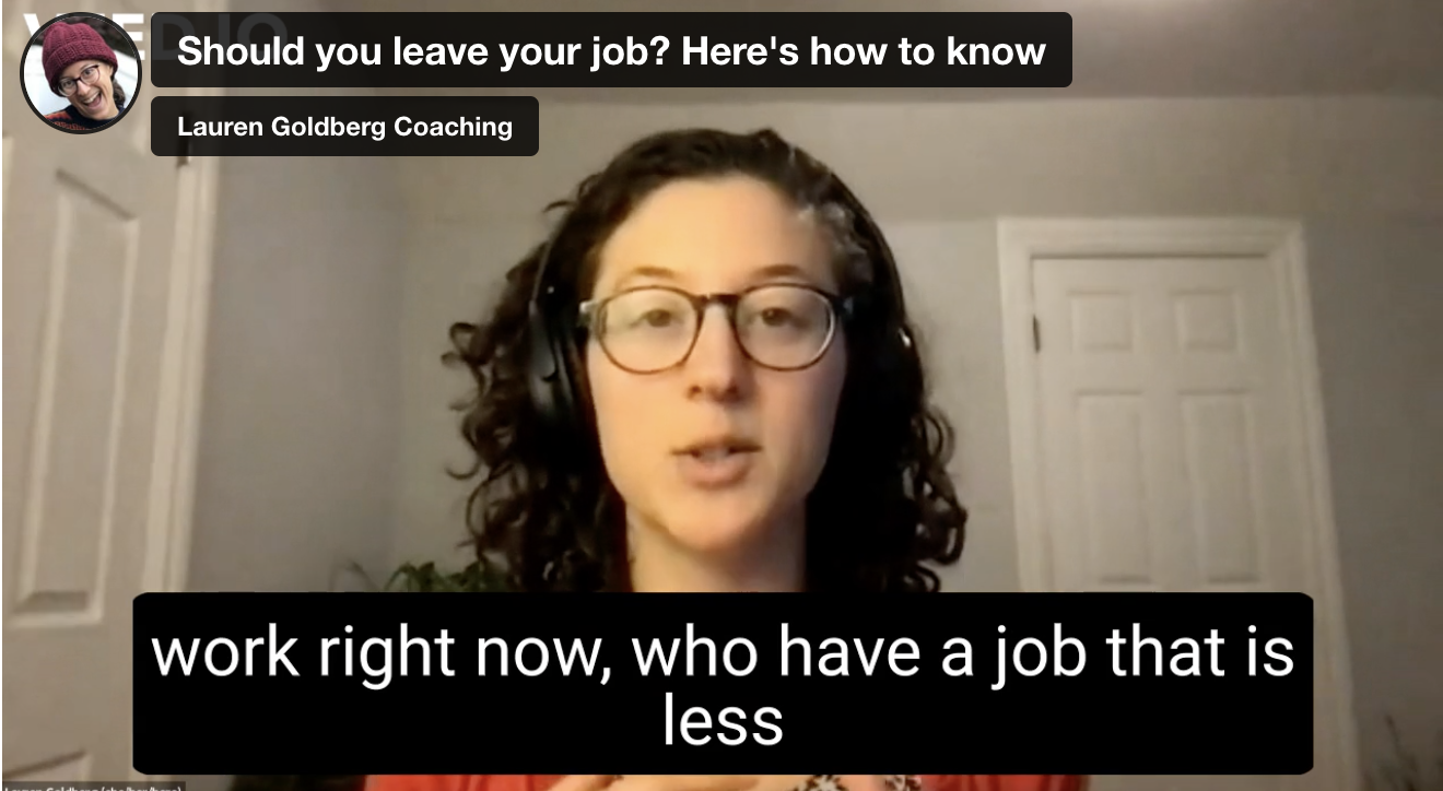 Should you leave your job? Here’s how to know