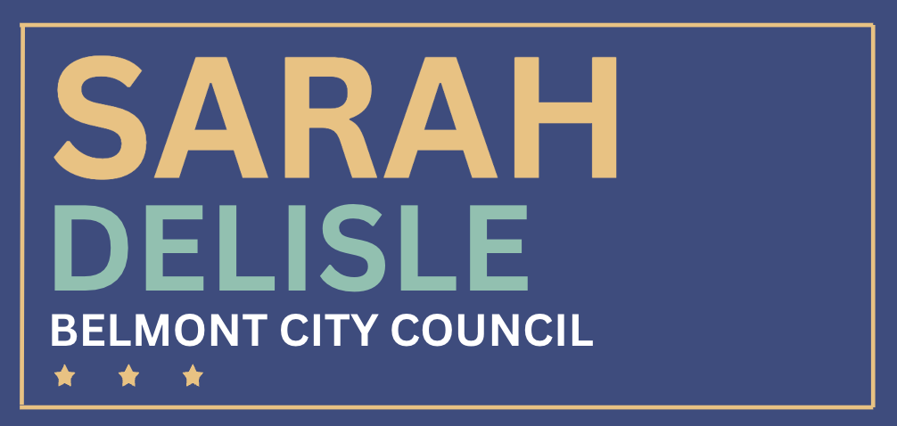 Sarah Delisle  Belmont City Council